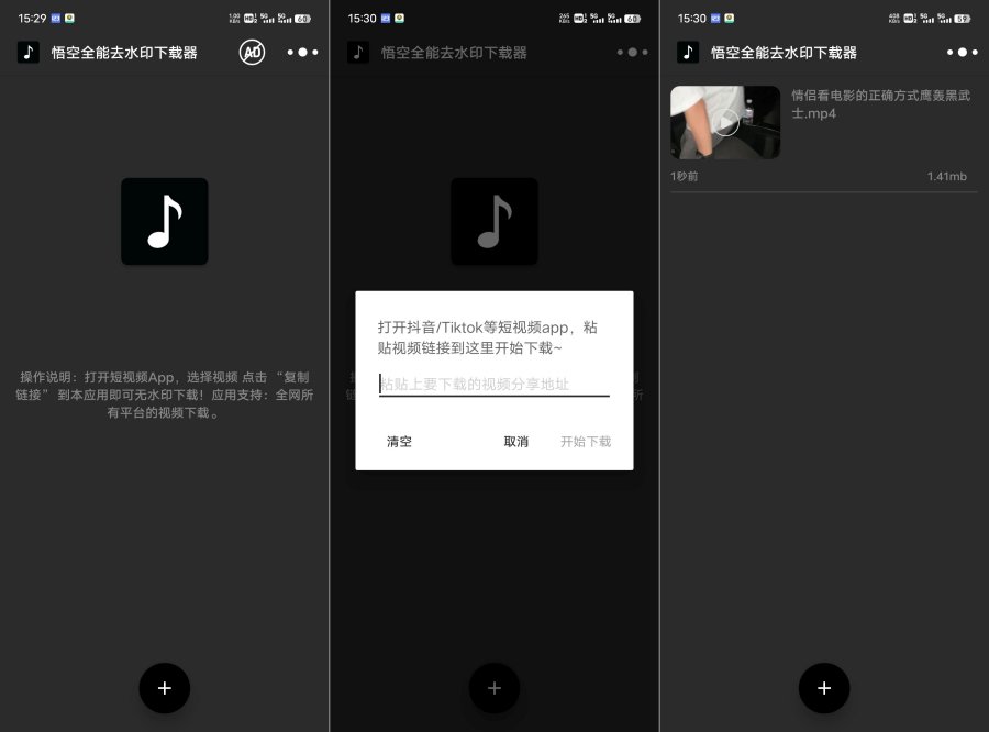 悟空全能去水印下载器v2.11.1高级版